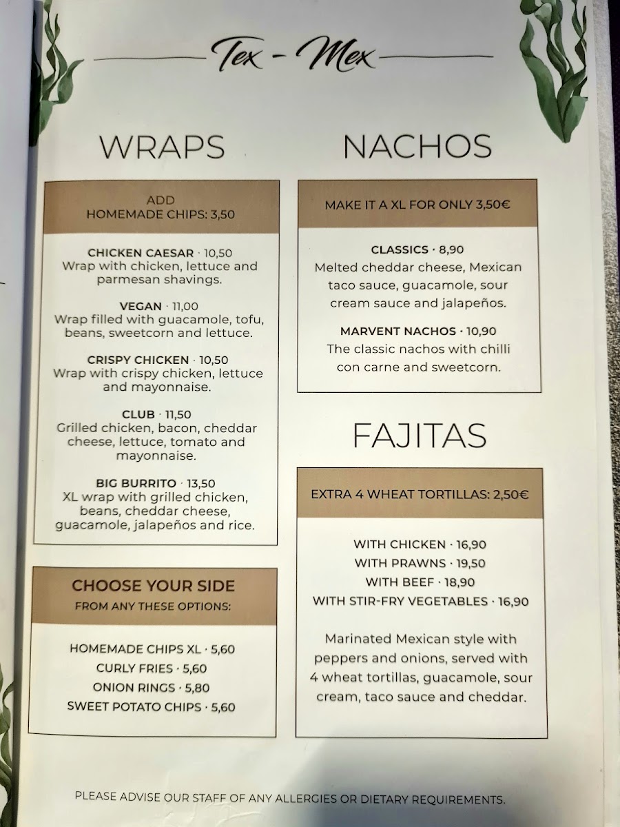 Menu Marvent Restaurant-10