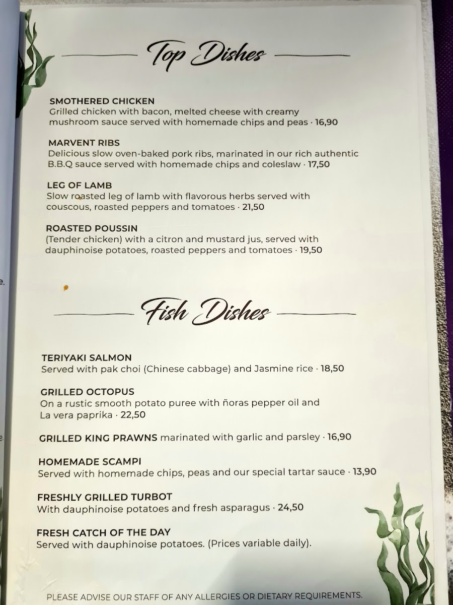 Menu Marvent Restaurant-3