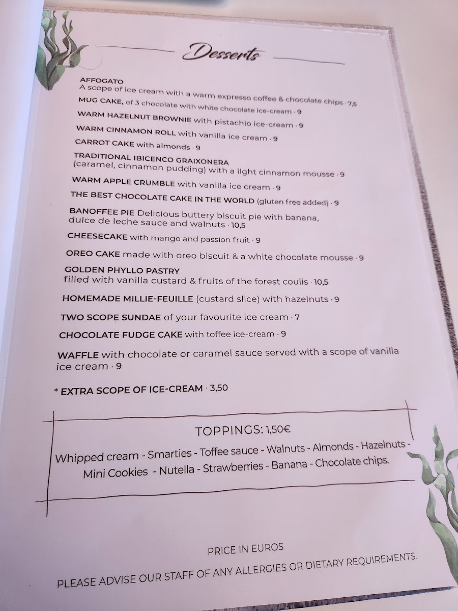 Menu Marvent Restaurant-4