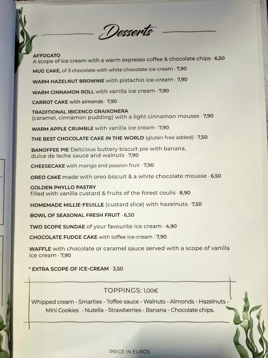 Menu Marvent Restaurant-7